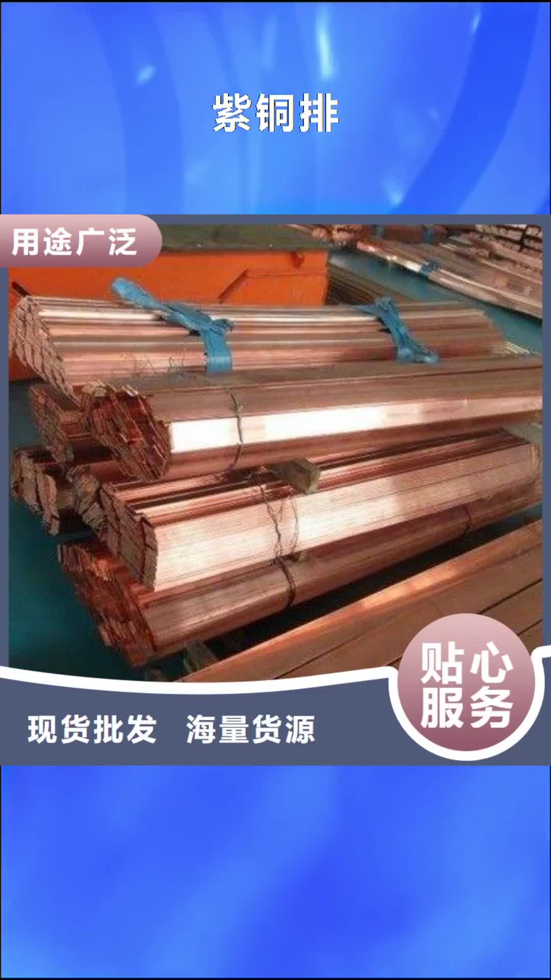 长治【紫铜排】-热镀锌扁钢按需设计