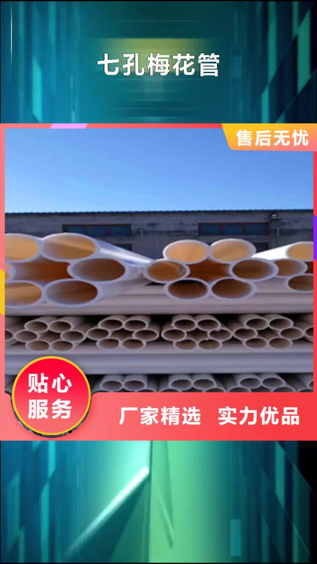 【徐州 七孔梅花管_双壁波纹管专业生产制造厂】