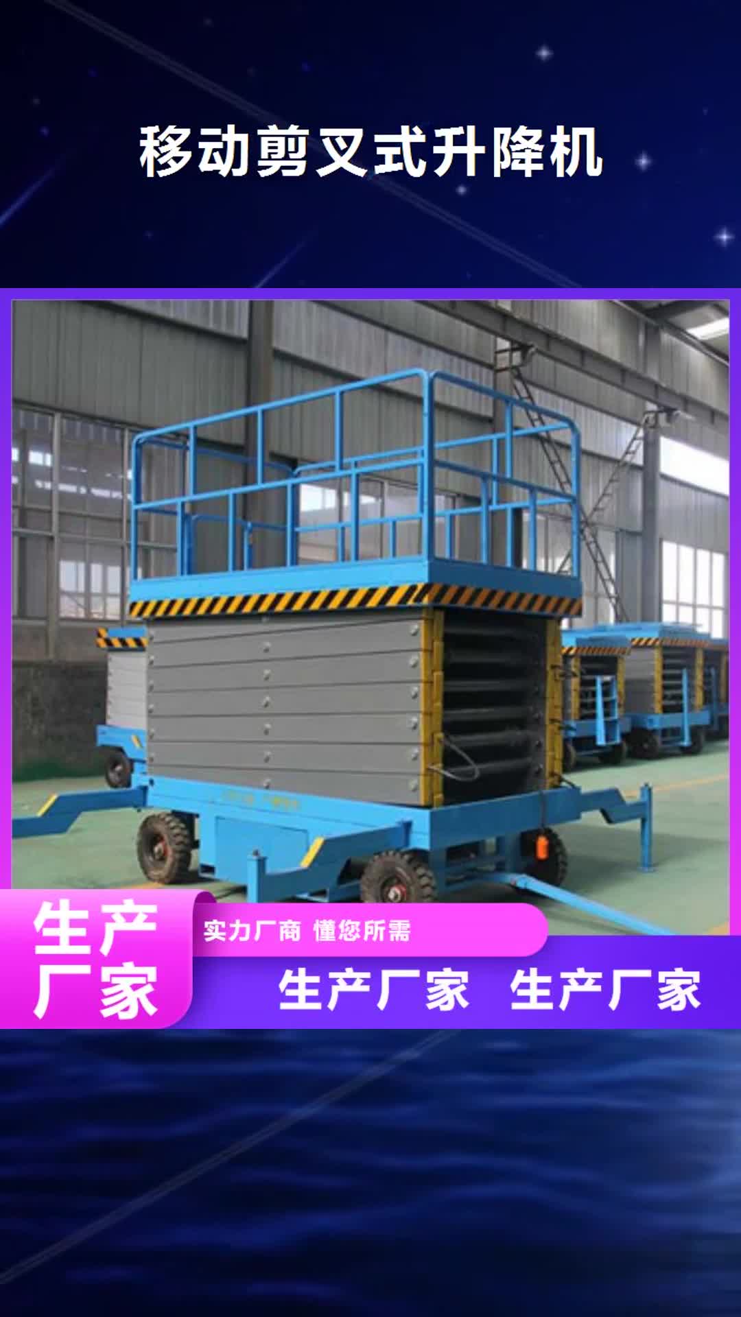 临沂【移动剪叉式升降机】_仓储厂房货梯哪家好严谨工艺