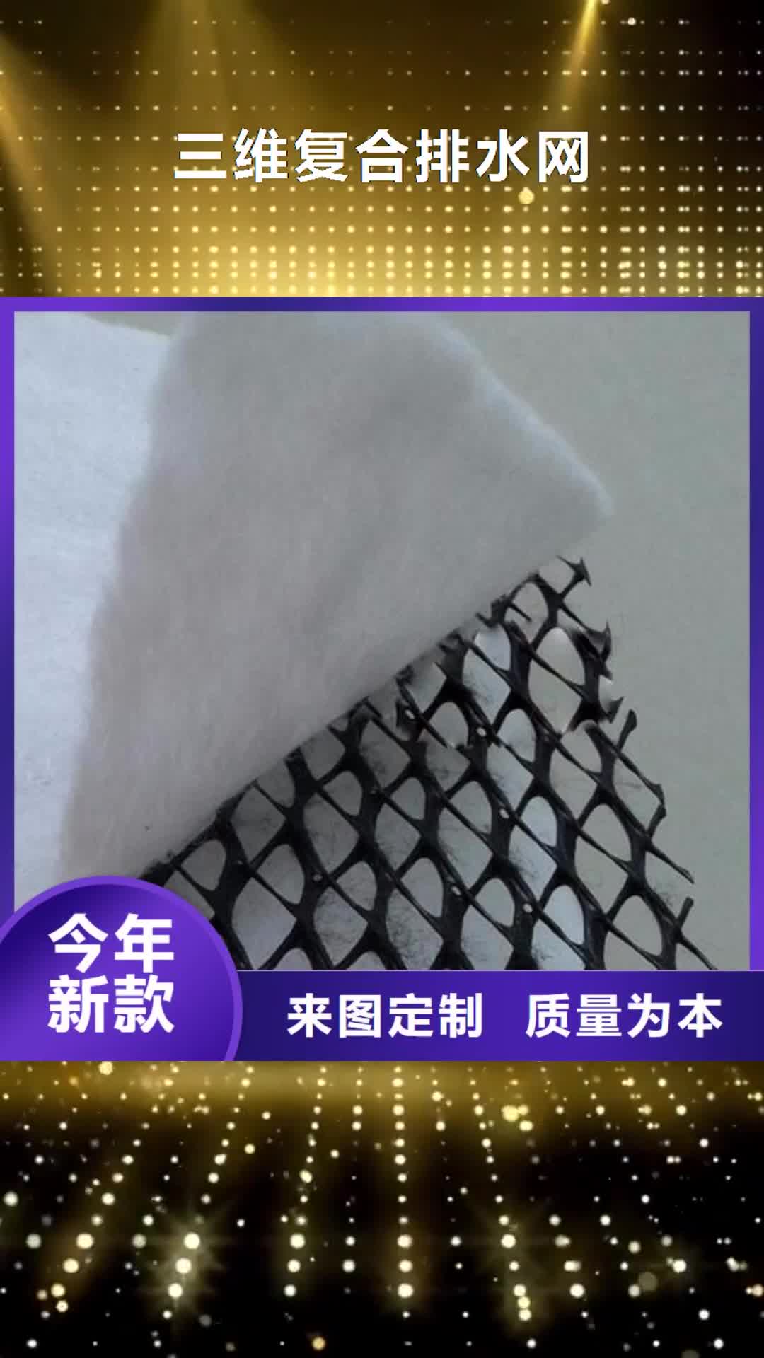 上饶【三维复合排水网】塑料盲沟精心选材