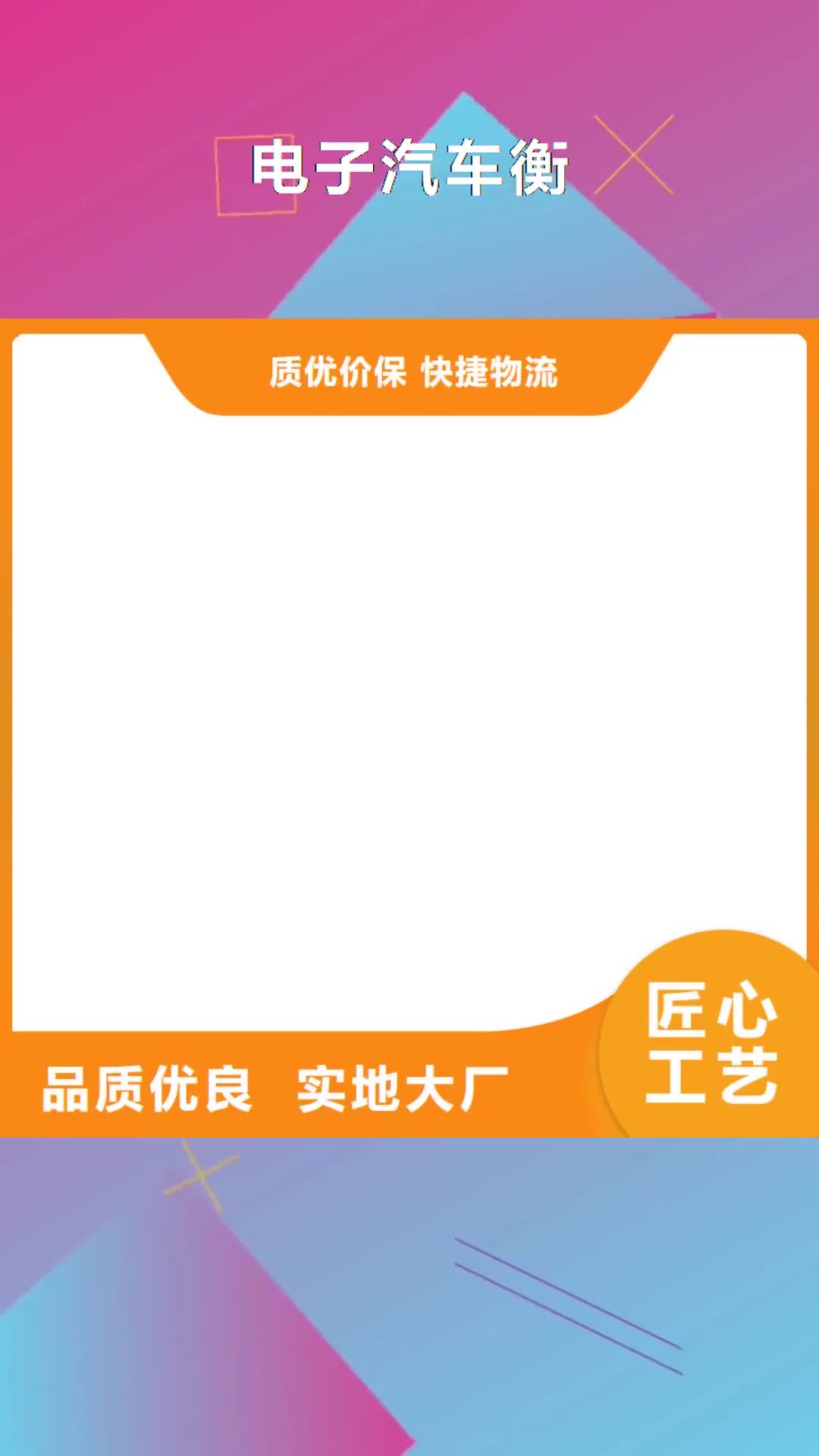 【扬州 电子汽车衡-铲车秤专业生产N年】
