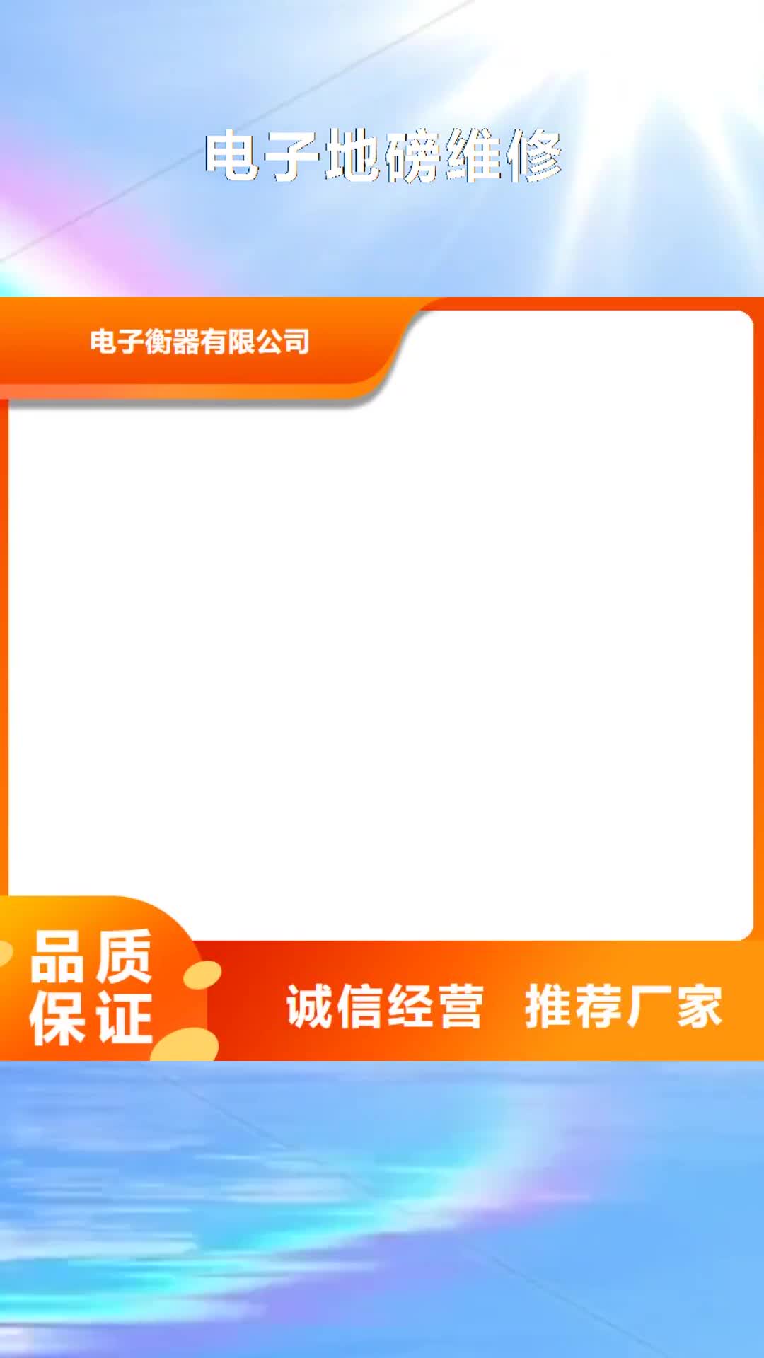 【江西 电子地磅维修品质保障售后无忧】