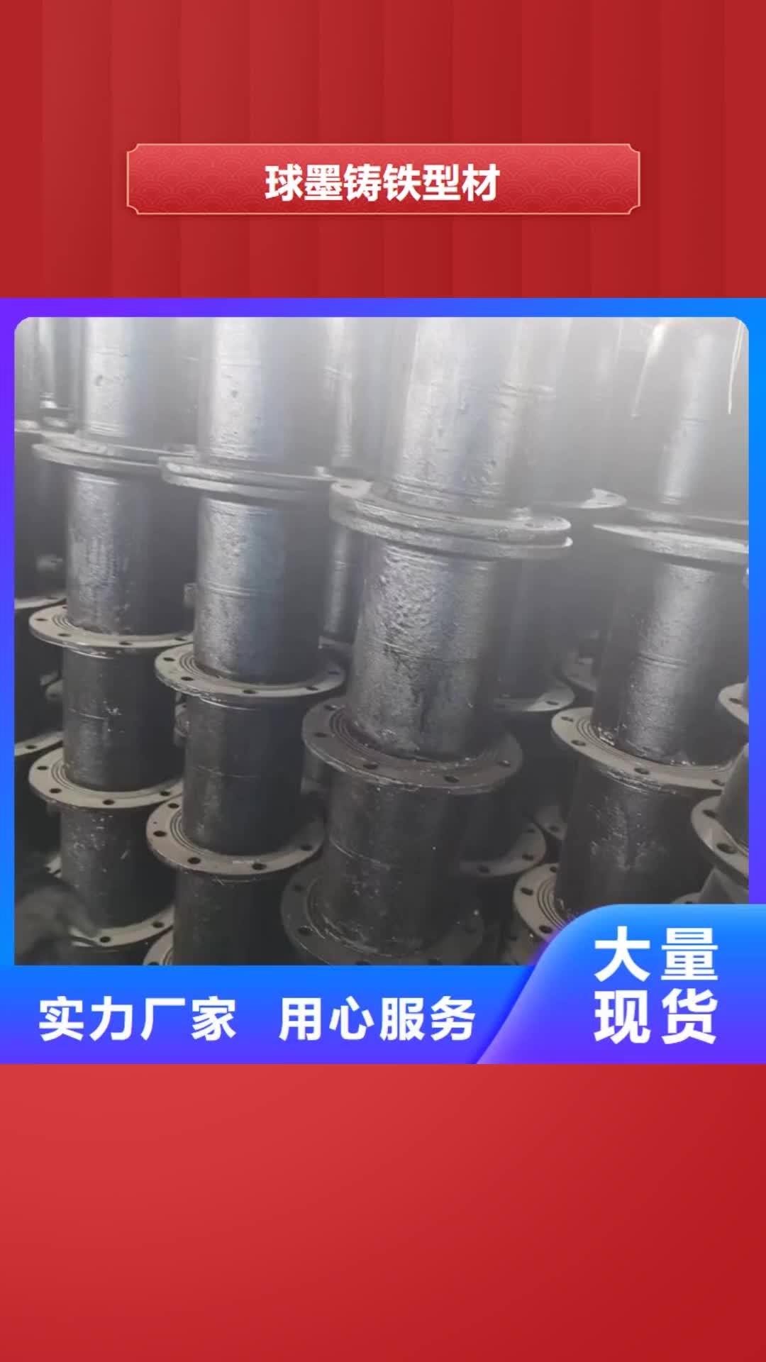 克拉玛依 球墨铸铁型材【球墨铸铁管】实力大厂家