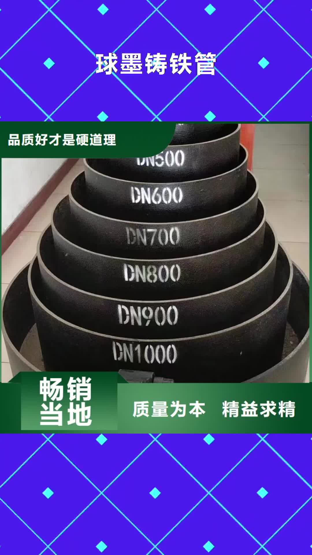 广元 球墨铸铁管物流配货上门