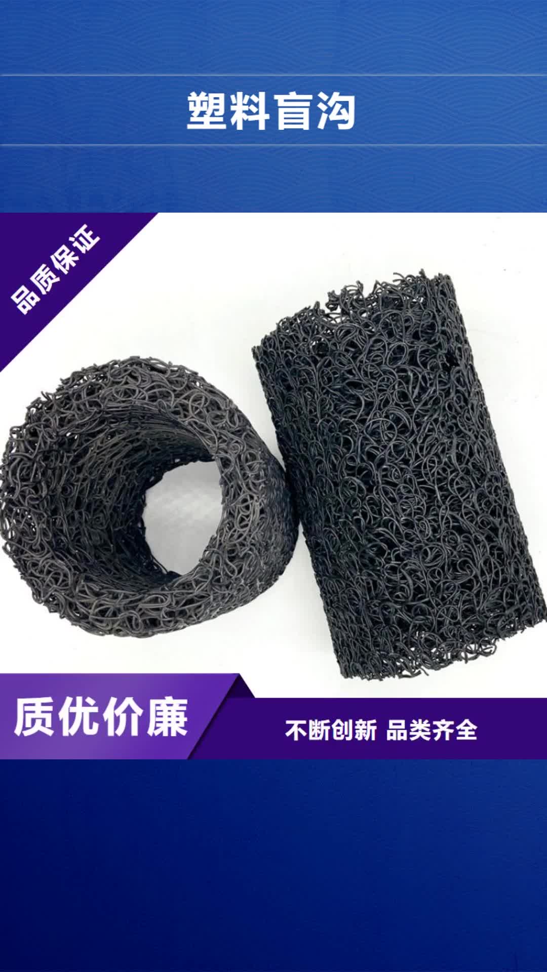 【庆阳 塑料盲沟,通风降噪丝网现货销售】