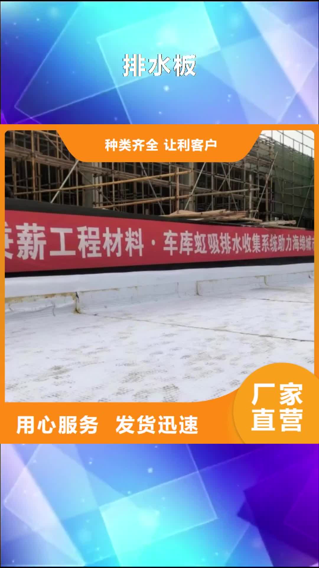 【肇庆 排水板-土工布质检合格发货】