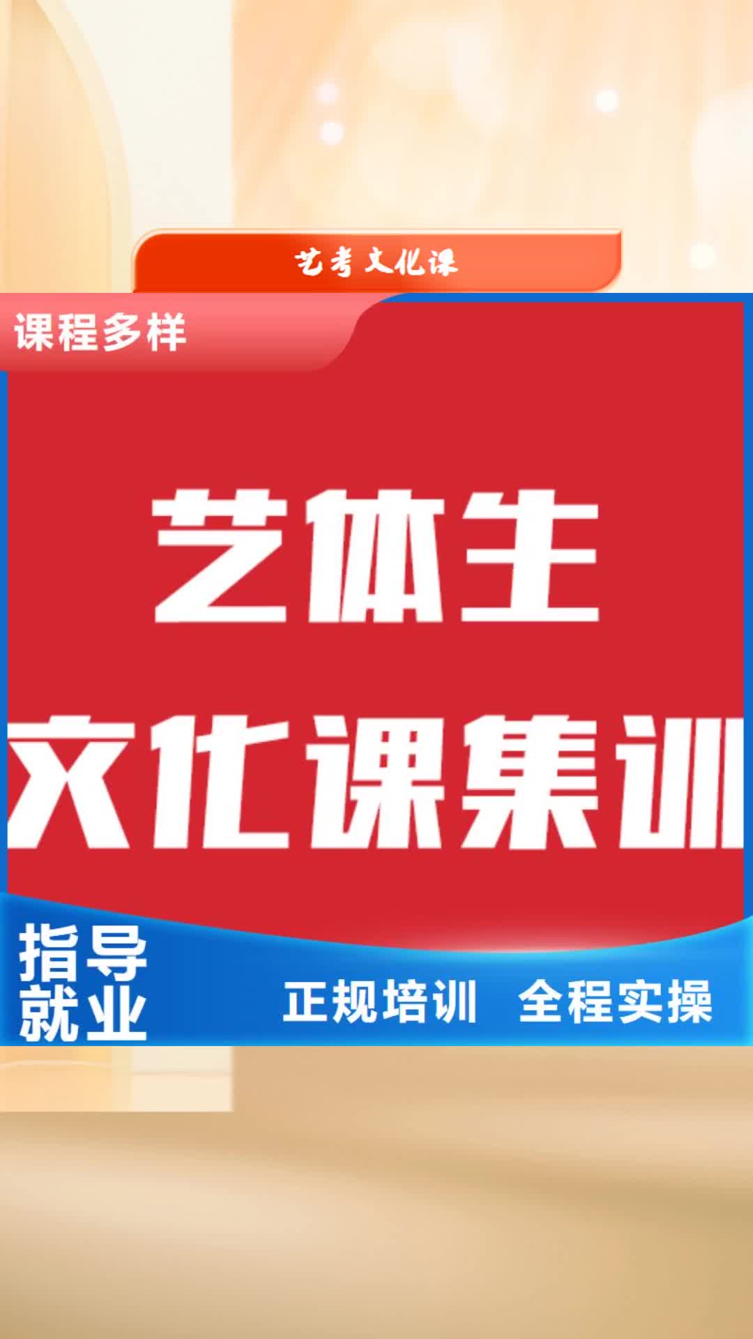 扬州 艺考文化课课程多样