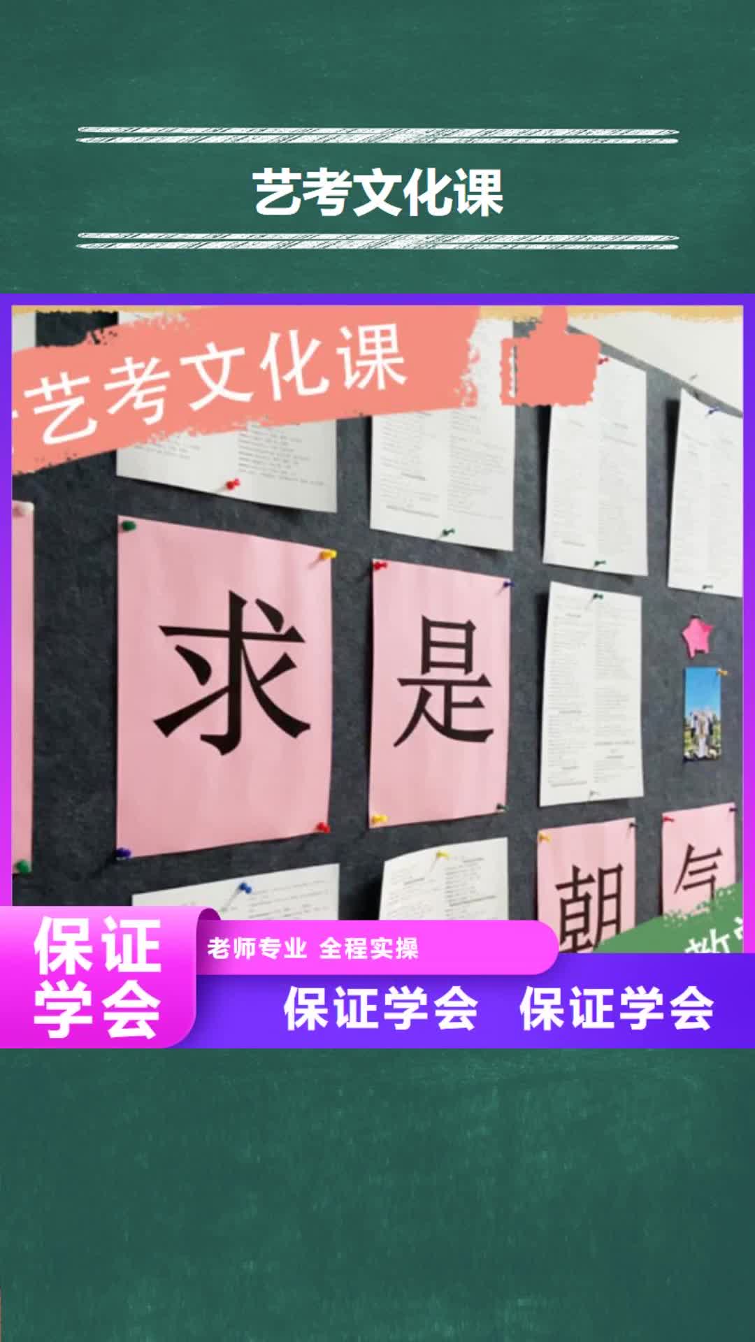 防城港 艺考文化课手把手教学