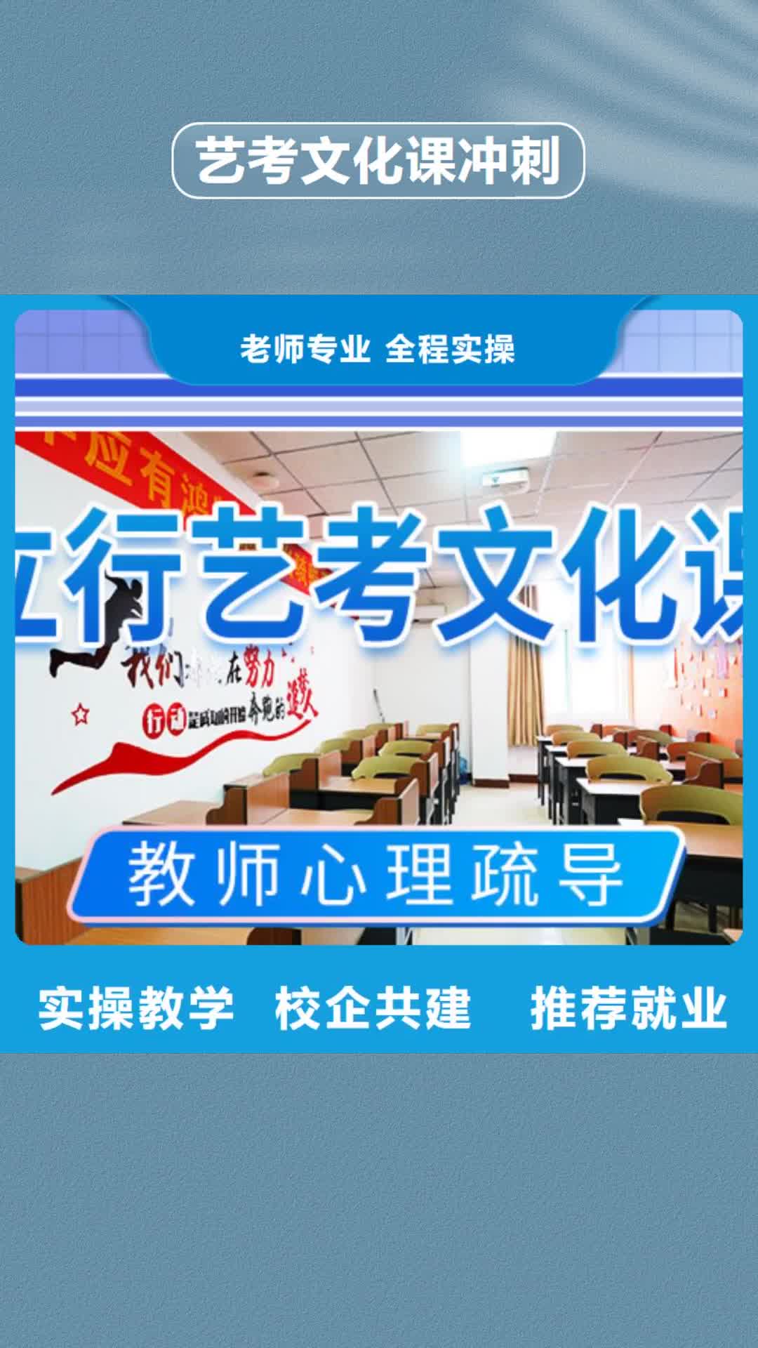 青海 艺考文化课冲刺学真本领