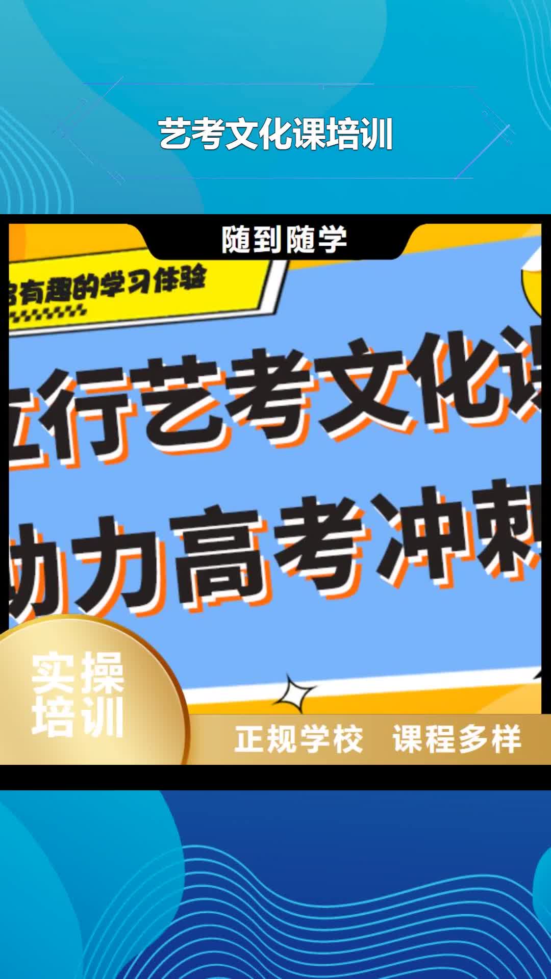 拉萨 艺考文化课培训师资力量强